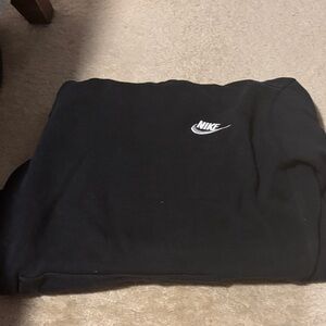 Nike Black Pullover with White Logo